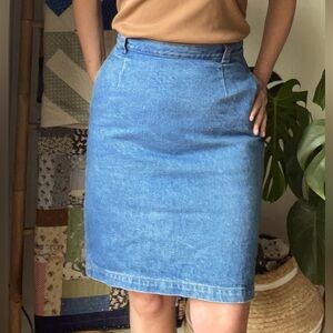 Vintage Calvin Klein Sport high waisted Jean skirt 12